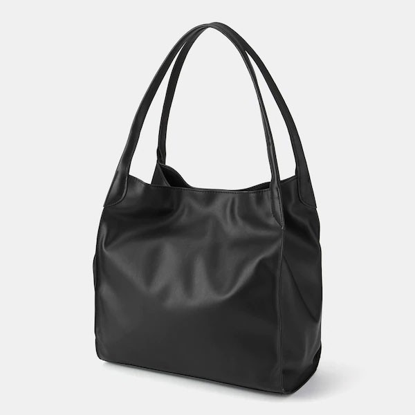 Gu Light & Soft Leather Touch Tote Bag