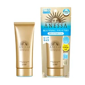 Anessa Perfect UV Skin Care Gel a Citrus Soap 90g 最新版安耐晒防晒啫喱 金管安耐晒（软管）清新柑橘香90g